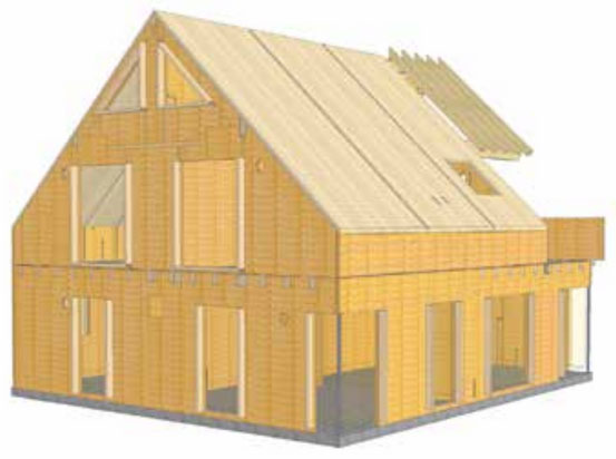 Massives haus